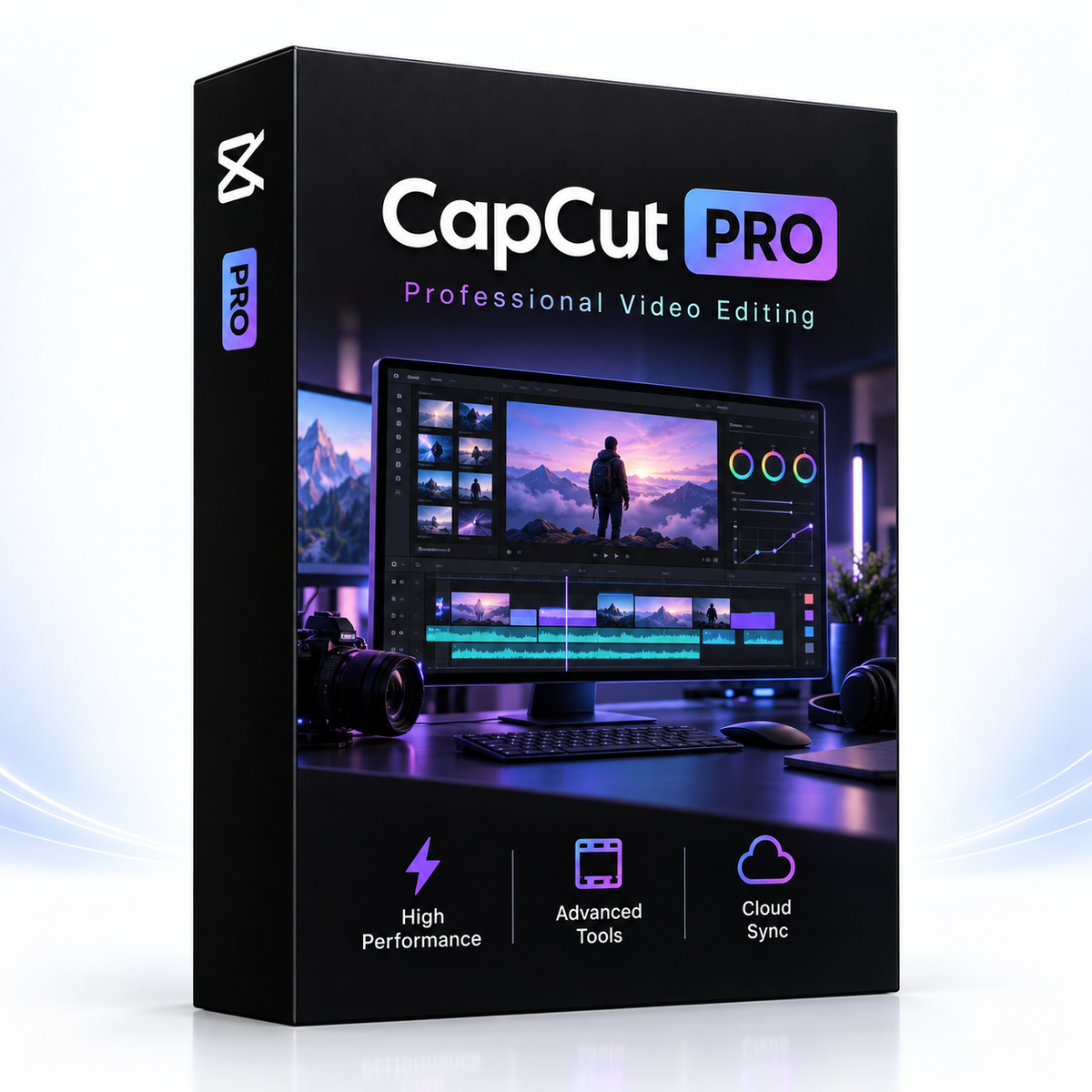 CapCut Pro | Logiciel de montage vidéo | Licence à vie