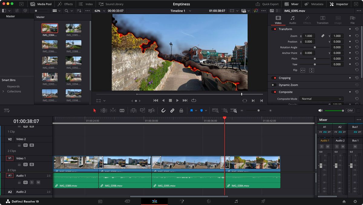 DaVinci Resolve Studio v20 | Montage vidéo professionnel | Licence à vie