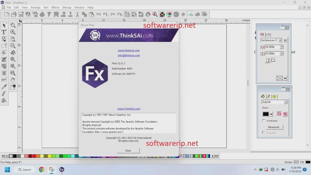 Logiciel SAi FlexiSign 22 | Conception et impression | Licence à vie