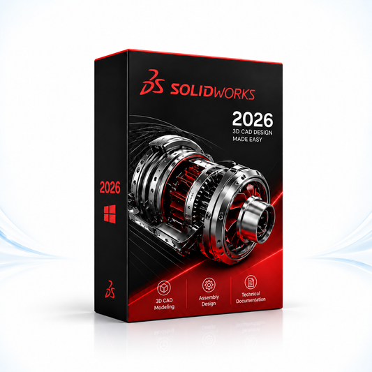 Logiciel SOLIDWORKS 2026 | Conception CAO 3D | Licence à vie