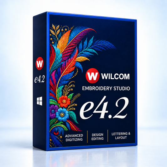 Logiciel de broderie Wilcom e4.2 | Licence à vie
