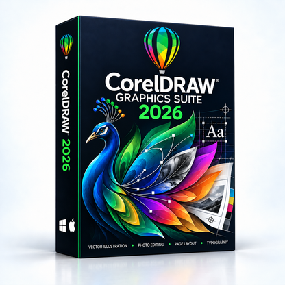 CorelDRAW Graphics Suite 2026 | Logiciel de conception | Licence à vie