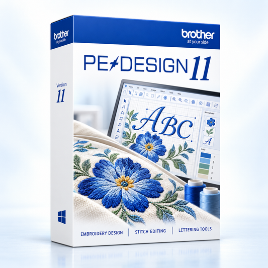Logiciel de broderie PE-Design 11 | Licence à vie