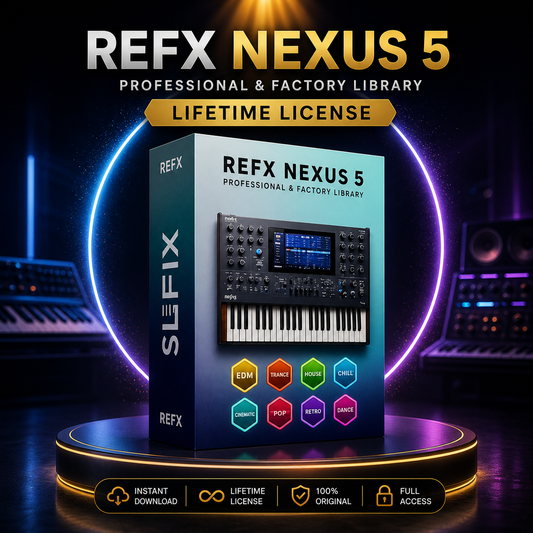 reFX Nexus 5 + Factory Content Lifetime License (Instant Download)