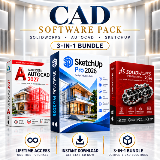 Professional CAD Software Pack 2026 (Instant Download)