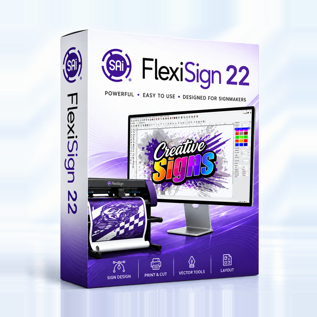 Logiciel SAi FlexiSign 22 | Conception et impression | Licence à vie