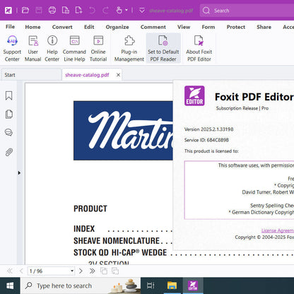 Foxit PDF Editor Pro | Logiciel PDF | Licence à vie