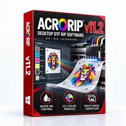 Logiciel DTF AcroRIP 11 | Licence à vie