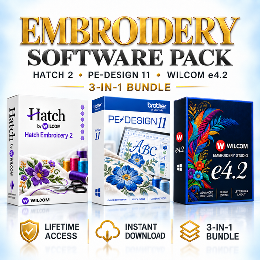 Embroidery Pack Hatch 2 - Wilcom e4.2 - PE design 11