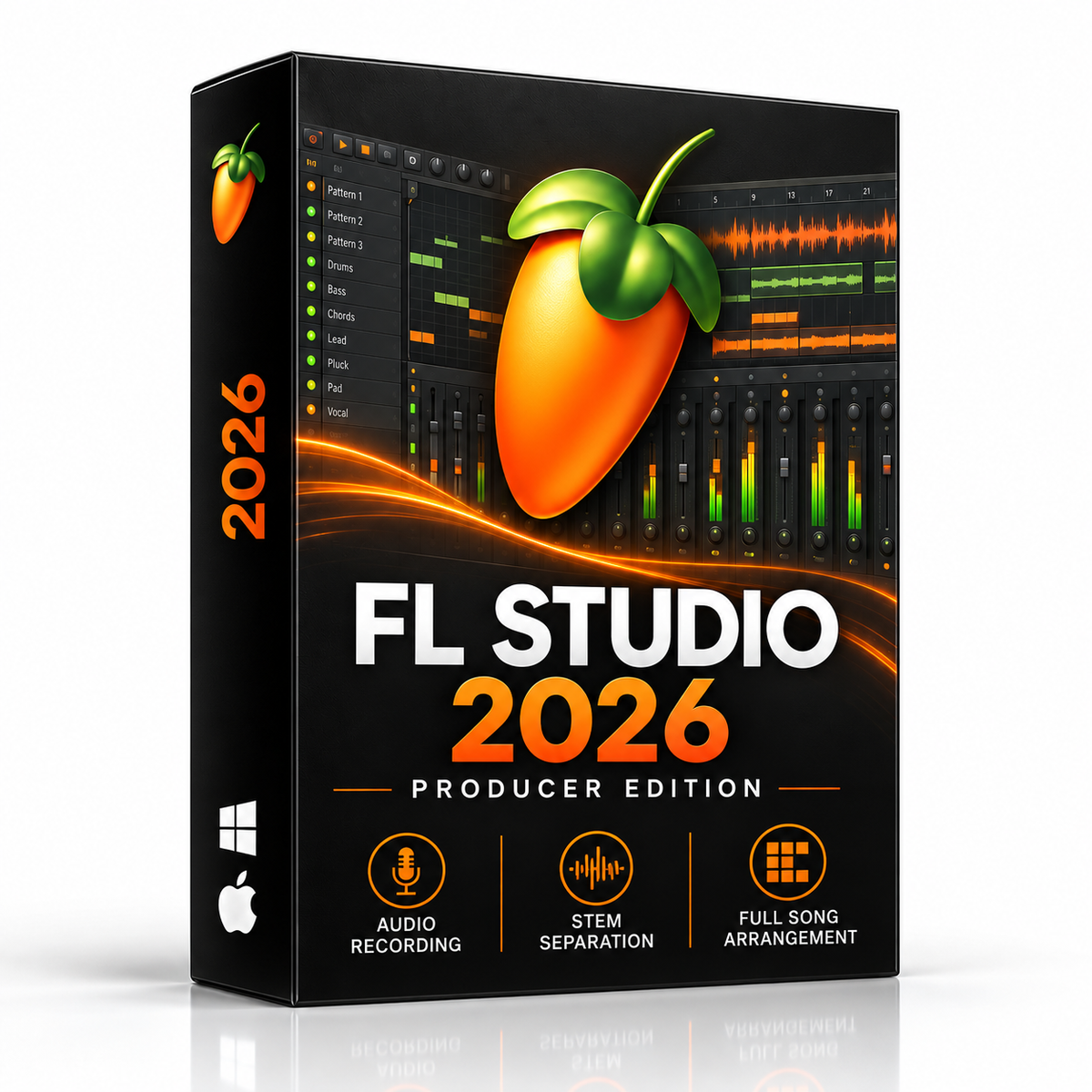 Music Production Pack FL STUDIO 24 - NEXUS 5 - LOGIC PRO - OMNISPHERE 2