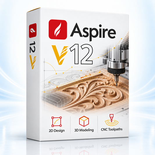 Logiciel de conception CNC Vectric Aspire 12.5 | Licence à vie