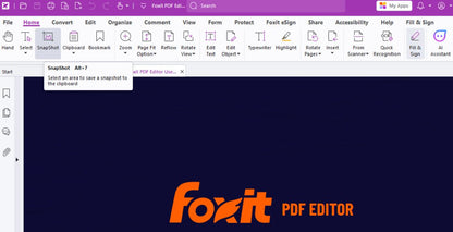 Foxit PDF Editor Pro | Logiciel PDF | Licence à vie