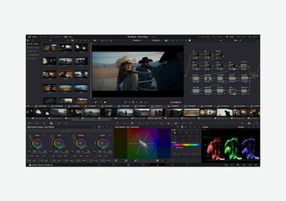 DaVinci Resolve Studio v20 | Montage vidéo professionnel | Licence à vie