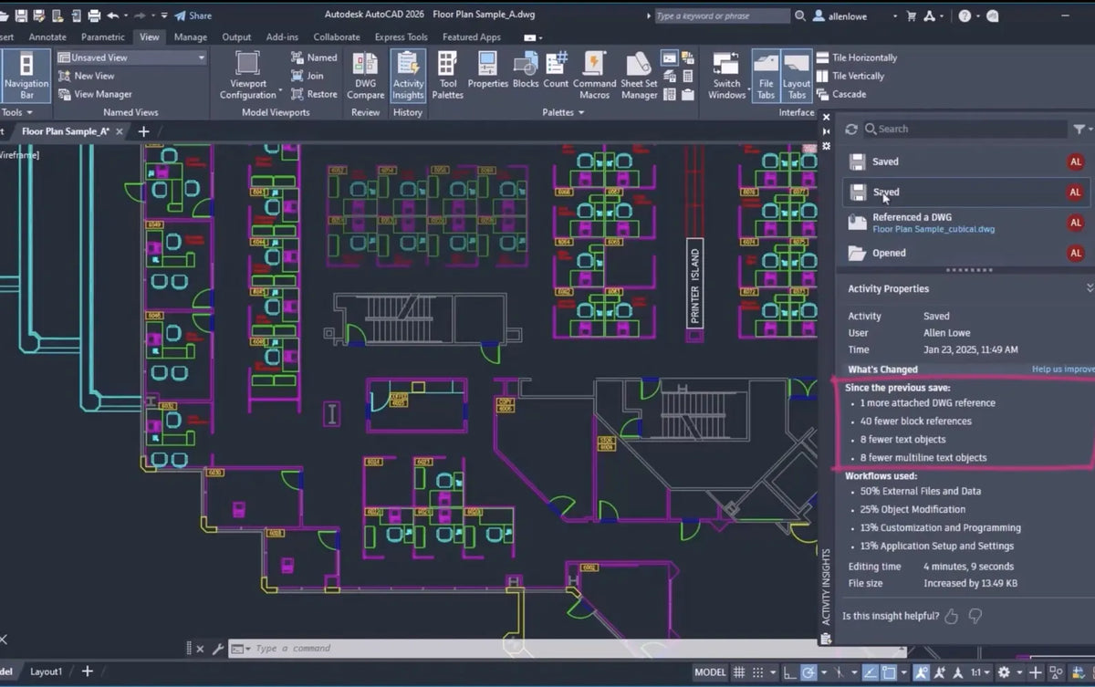 Logiciel AutoCAD 2027 | Conception CAO 2D et 3D | Licence à vie
