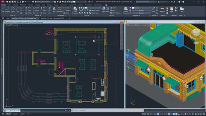 Logiciel AutoCAD 2027 | Conception CAO 2D et 3D | Licence à vie