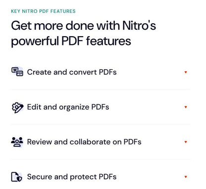 Logiciel Nitro Pro 14 | Éditeur PDF | Licence à vie