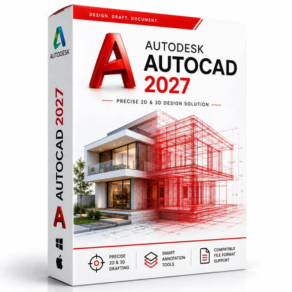 Pack AutoCAD 2027 + SketchUp Pro 2026 | Logiciels CAO & Modélisation 3D | Licence à vie